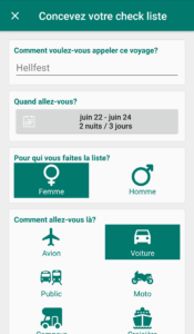 packking application mobile troispointzero
