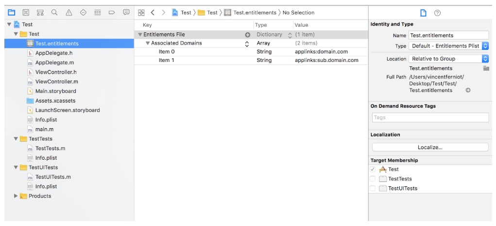 deep linking troispointzero