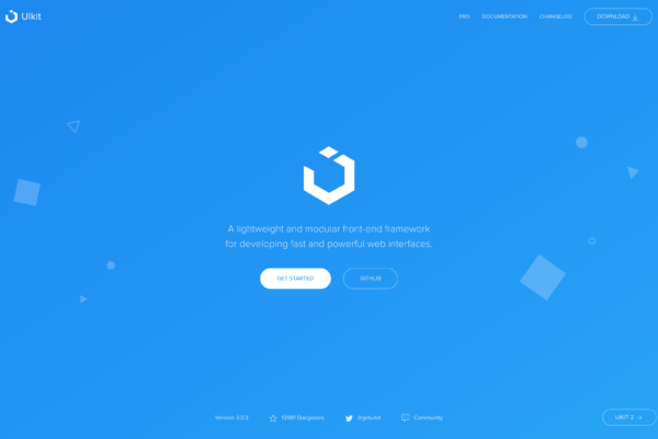 Image Uikit une alternative crédible à Bootstrap ?