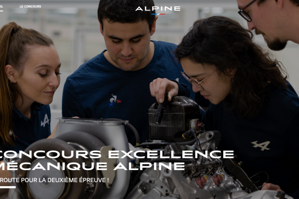 Image du projet : Concours Alpine