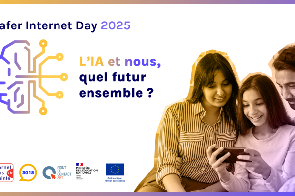 Image Safer Internet day : Protéger les jeunes sur le web